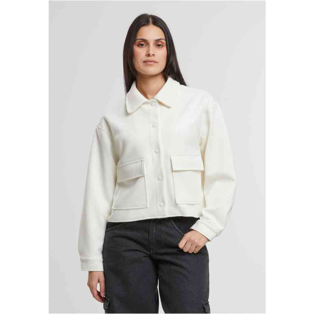 Urban Classics - Soft Touch Jacket Veste - Blanc cassé